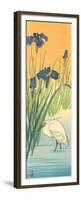 Iris and Egret-Koson Ohara-Framed Premium Giclee Print