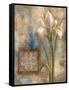 Iris and Tile-Silvia Vassileva-Framed Stretched Canvas