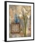 Iris and Tile-Silvia Vassileva-Framed Art Print