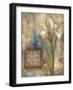 Iris and Tile-Silvia Vassileva-Framed Art Print