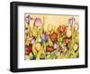 Iris and Tulips-Mary Russel-Framed Giclee Print