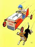 Matchbox Race - Jack & Jill-Iris Beatty Johnson-Giclee Print