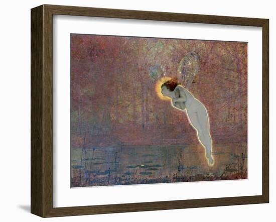 Iris, C1860-1893-John Atkinson Grimshaw-Framed Giclee Print