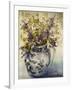 Iris, Chrysanthemums and Carnations in a Copeland Jug-Joan Thewsey-Framed Giclee Print