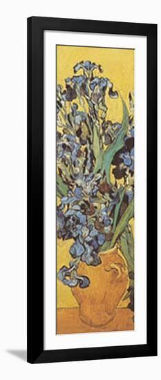 Iris Detail-Vincent van Gogh-Framed Art Print