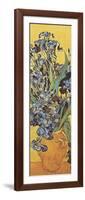 Iris Detail-Vincent van Gogh-Framed Art Print