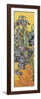 Iris Detail-Vincent van Gogh-Framed Art Print