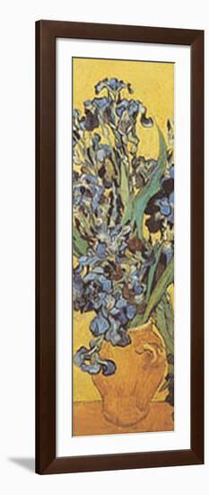 Iris Detail-Vincent van Gogh-Framed Art Print