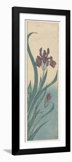 Iris, Early 19th Century-Utagawa Hiroshige-Framed Premium Giclee Print
