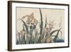 Iris et sauterelle-Katsushika Hokusai-Framed Giclee Print