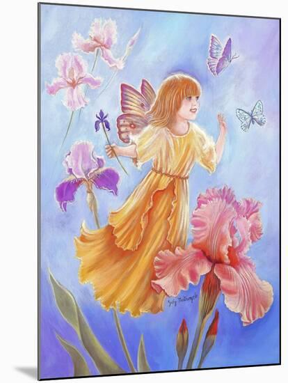Iris Fairy-Judy Mastrangelo-Mounted Giclee Print