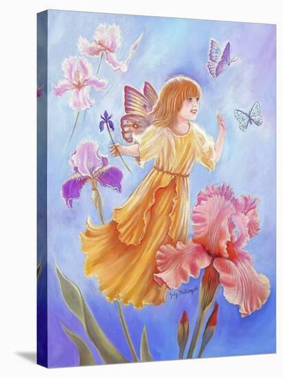 Iris Fairy-Judy Mastrangelo-Stretched Canvas