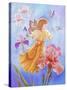 Iris Fairy-Judy Mastrangelo-Stretched Canvas