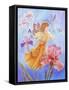 Iris Fairy-Judy Mastrangelo-Framed Stretched Canvas