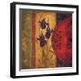 Iris Fusion I-Linda Wacaster-Framed Art Print