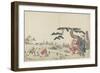 Iris Garden, 1800-1808-Katsushika Hokusai-Framed Giclee Print