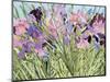 Iris Garden X-Sharon Pitts-Mounted Giclee Print