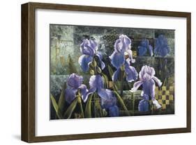 Iris Garden-Fangyu Meng-Framed Giclee Print