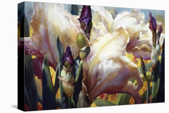 Iris Garden-Elizabeth Horning-Stretched Canvas