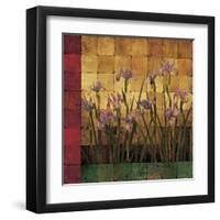 Iris Garden-Marcia Wells-Framed Art Print