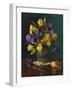 Iris in Cloisonne? Vase-Christopher Pierce-Framed Giclee Print