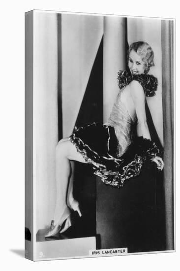 Iris Lancaster, Actress, C1938-null-Stretched Canvas