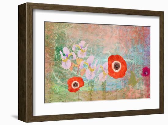 Iris long2-Claire Westwood-Framed Art Print