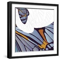 Iris Moth Design-Belen Mena-Framed Giclee Print