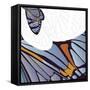 Iris Moth Design-Belen Mena-Framed Stretched Canvas