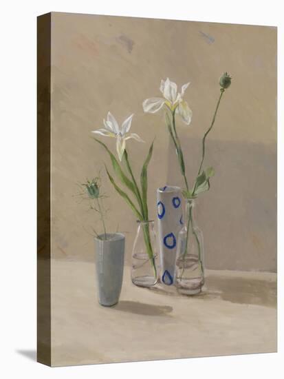 Iris & Nigella-William Packer-Stretched Canvas