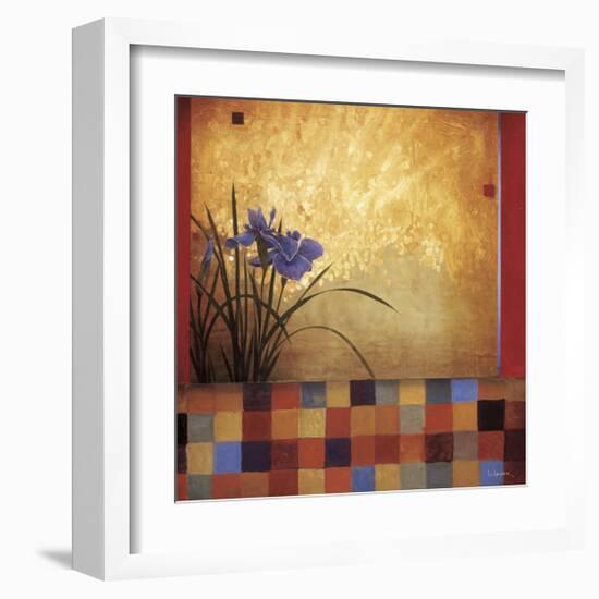 Iris Quilt-Don Li-Leger-Framed Giclee Print