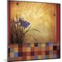 Iris Quilt-Don Li-Leger-Mounted Giclee Print