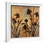 Iris Silhouette II-Erin Lange-Framed Art Print