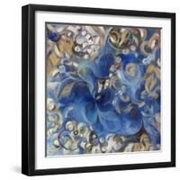 Iris Swirl-li bo-Framed Giclee Print