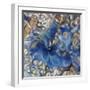 Iris Swirl-li bo-Framed Giclee Print