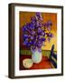Iris Vase-John Newcomb-Framed Giclee Print