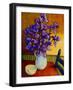 Iris Vase-John Newcomb-Framed Giclee Print