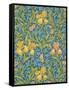 Iris Wallpaper, Paper, England, Late 19th Century-William Morris-Framed Stretched Canvas
