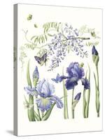 Iris & Wisteria-Janneke Brinkman-Salentijn-Stretched Canvas