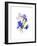 Iris with Blue Butterfly, 2016-John Keeling-Framed Giclee Print