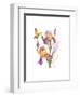 Iris with Yellow Butterfly, 2016-John Keeling-Framed Giclee Print