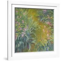 Iris-Claude Monet-Framed Giclee Print