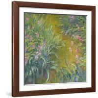 Iris-Claude Monet-Framed Giclee Print