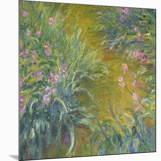 Iris-Claude Monet-Mounted Giclee Print