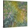 Iris-Claude Monet-Stretched Canvas