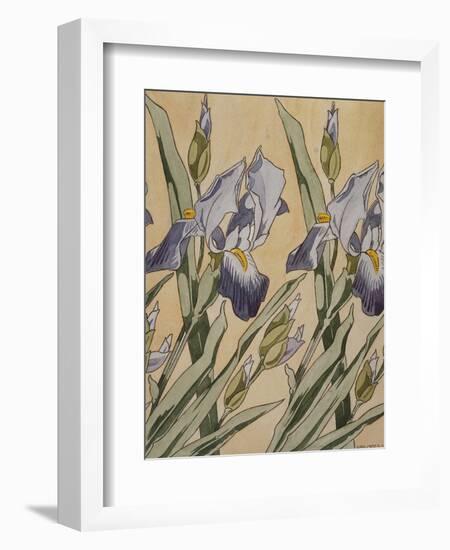 Iris-Koloman Moser-Framed Giclee Print