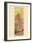 Iris-Alphonse Mucha-Framed Art Print