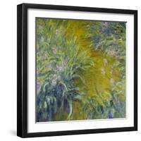 Iris-Claude Monet-Framed Premium Giclee Print