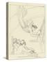 Iris-John Flaxman-Stretched Canvas