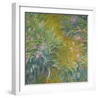 Iris-Claude Monet-Framed Giclee Print